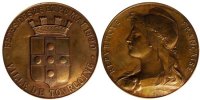 French Medal Ville de Tourcoing, Médaille, Fêtes des 25 et 26 mai 1890
