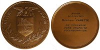 French Medal Ville d'Avion, Médaille