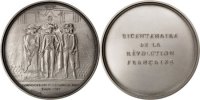 French Medal Bicentenaire de la Révolution Française, Médaille