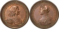 French Medal Collection des Ducs et Duchesses de Lorraine, Nicolas François et Claude, Médail