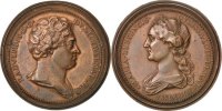 French Medal Collection des Ducs et Duchesses de Lorraine, Raoul et Marie de Blois, Médaille