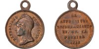 French Medal République Française, Médaille