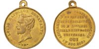 French Medal Louis-Napoléon Bonaparte, Acclamation du peuple français, Médaille