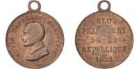 French Medal Louis-Napoléon Bonaparte, Président de la République, Médaille