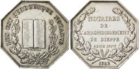 Tokens Token Tokens Jetons Notaires de l'arrondissement de Dieppe, Jeton, Lerouge 116