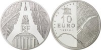 Euros (2002-Today) 10 Euro Coins Euromünzen Frankreich Vème République, 10 Euro Unesco, Tour construite par