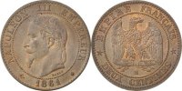 Semi Moderns (1805-1899) 2 Centimes French Moderns Frankreich Second Empire, 2 Centimes Napoléon III tête laurée 186
