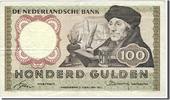 Netherlands 100 Gulden Foreign Banknoten Pays-Bas, 100 Gulden type 1953, Pick 88