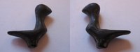 Luristan Vogel Stehender Vogel aus Bronze Luristan 1. Jhdts. v. Chr.
