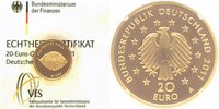 Deutschland 20 Euro GOLD Deutscher Wald, Buche