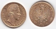 Bayern 20 Mark GOLD Ludwig II. 1864-1886