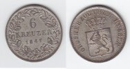 Hessen-Darmstadt 6 Kreuzer <i>Ludwig II. 1830-1848</i> Picture
