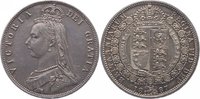 Grossbritannien Half crown Victoria 1837-1901.