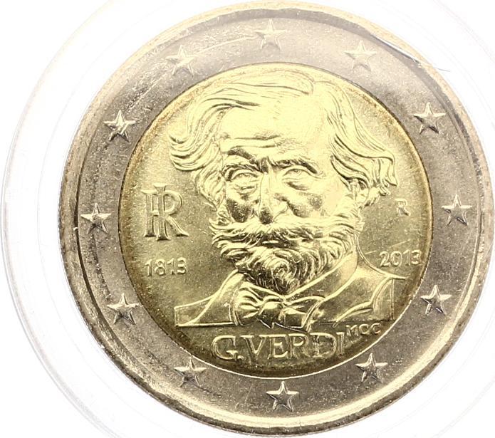 2013 Italien 2 Euro Verdi UNC MA Shops