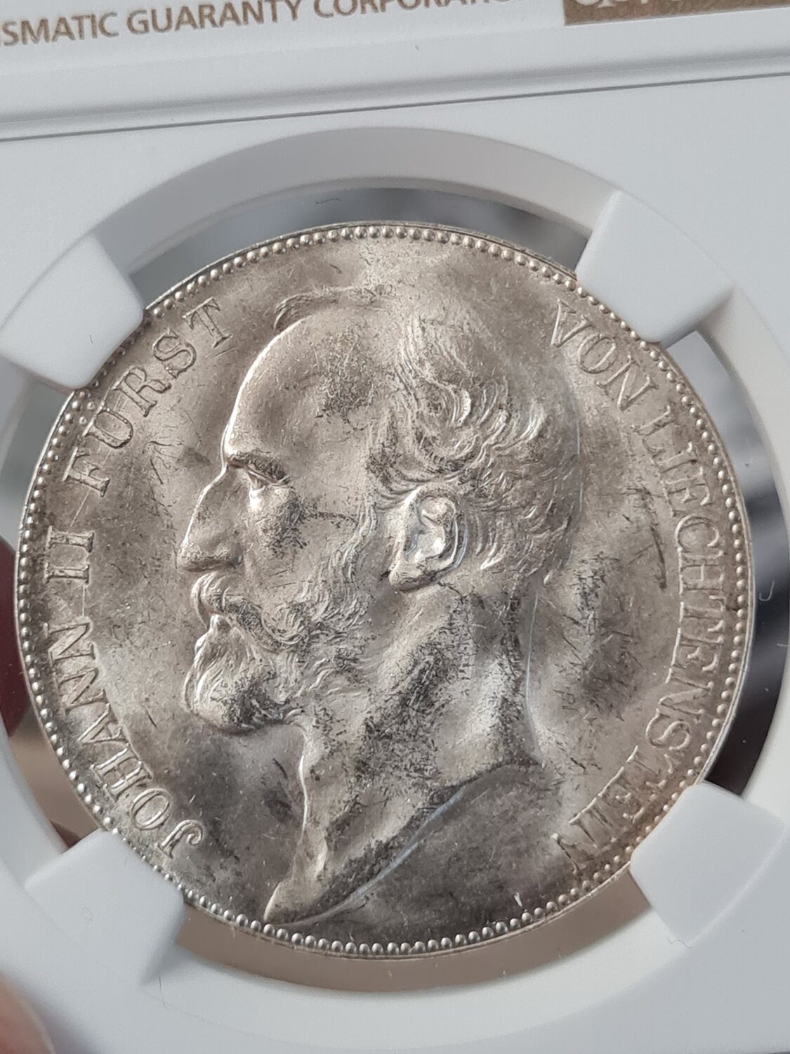 K Liechtenstein Kronen Johann Ii Dav Ngc Ms Ma Shops