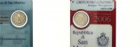 2 Euro San Marino 2006 Christopher Kolumbus
