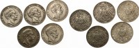 3 Mark Preussen 5 Stück