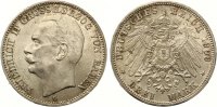   1909 nahezu ST winzige Randunebenheit 3 Mark Baden 85,00 EUR 