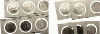  1937 A - J ss 6 x 5 Mark Hindenburg mit Hakenkreuz 99,00 EUR 