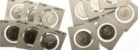   1936 A-J ss und besser 6 x 5 Mark Hindenburg  75,00 EUR 