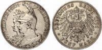 5 Mark Preussen 200. Jahre Königreich 1901 inklusive 19% Mwst !!!