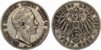 5 Mark Preussen Wilhelm II