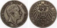 5 Mark Preussen Wilhelm II