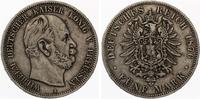 5 Mark Preussen Wilhelm I