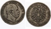 5 Mark Preussen Wilhelm I