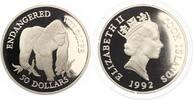 50 Dollars 1992 Cook Islands Gorilla Picture