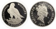Cook Islands 1991 50 Dollars Falke Picture