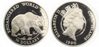 50 Dollars 1990 Cook Islands Bär Picture