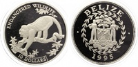 Belize 10 Dollars 1995 Bedrohte Tierwelt Der Brüllaffe Picture