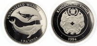 Tonga 1 Pa`anga 1994 Buckel Wale Picture