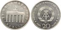 20 Mark 22. November Brandenburger Tor Silber Picture