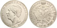 Schwarzburg Sondershausen Vereinstaler 1870 Günther Friedrich Carl II Picture