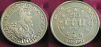 50 Ecu Belgien 1/2 Unze Feingold