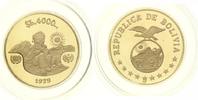 Bolivien 4000 Bolivianische Pesos 1979 Gold Jahr des Kindes 15,45g Feingold