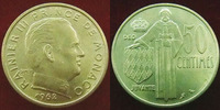 Monaco MONACO, Rainier III, 50 centimes 1962, G.148 SUPERBE R!
