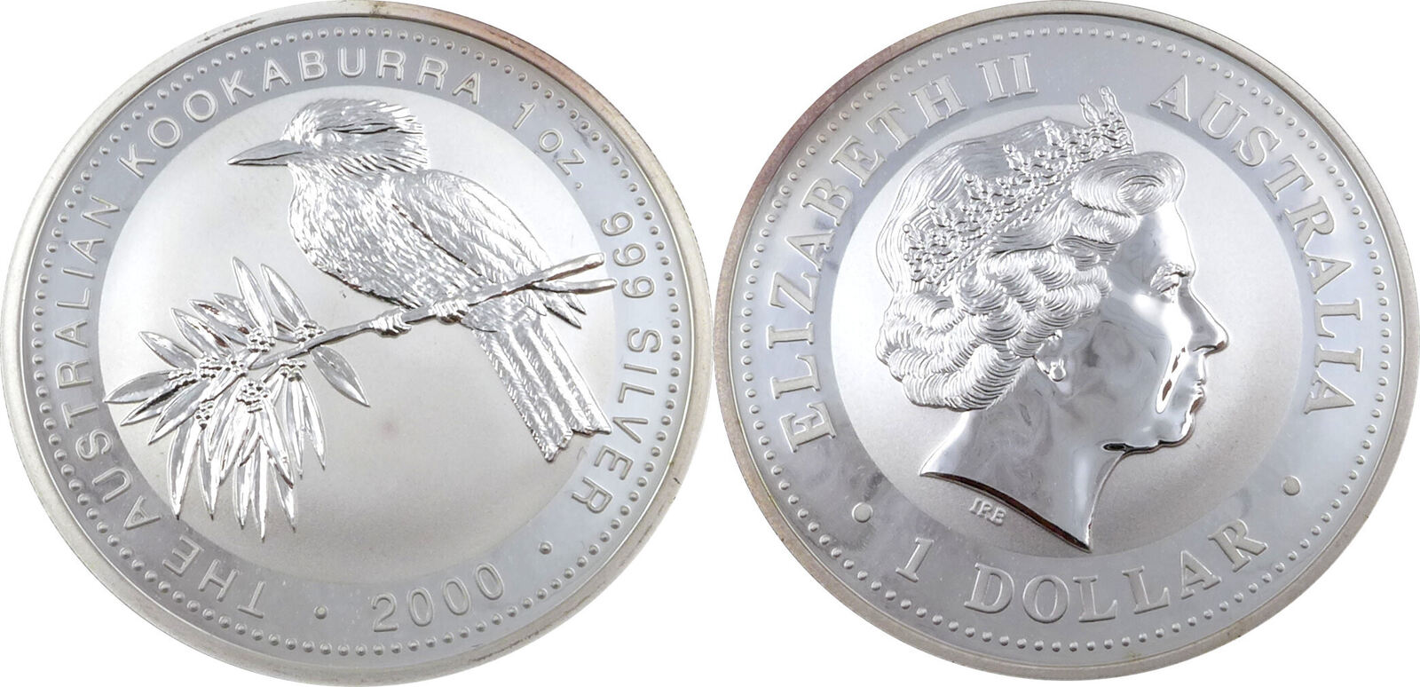 Australien Kookaburra Unze Silber Dollar Elisabeth Ii