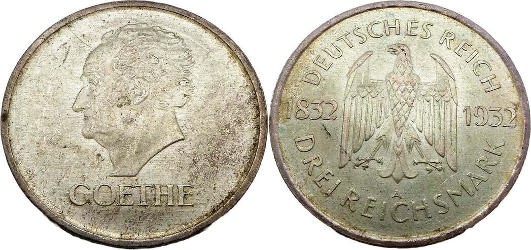 Deutschland Weimarer Republik Reichsmark A Zum Todestag