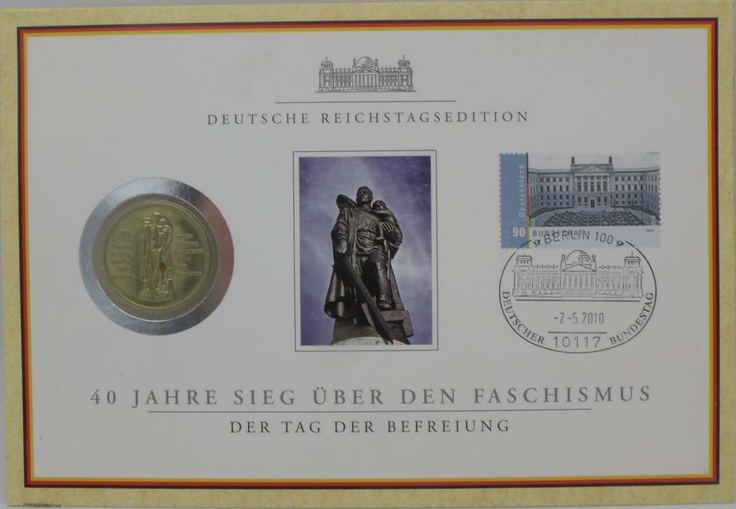 Deutsche Demokratische Republik DDR 10 Mark 1985 Sowjetisches