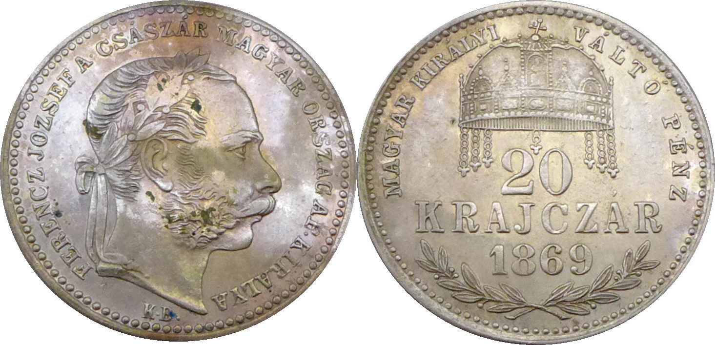 Sterreich Ungarn Krajczar Kreuzer Kb Franz Joseph I