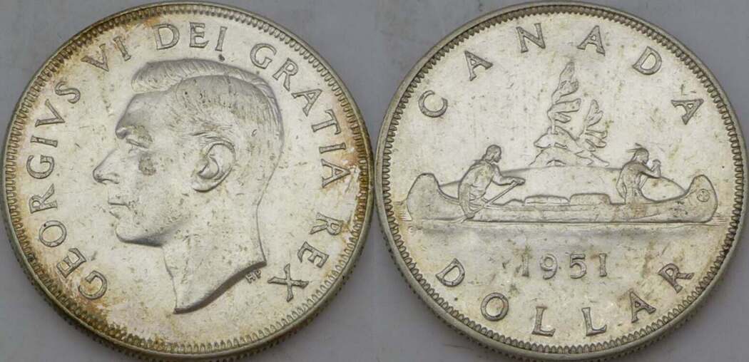 Kanada Dollar Canada Dollar Georg Vi