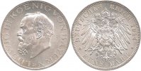 Deutschland Bayern 5 Mark J53 5 Mark Ludwig III. "D"