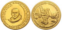 USA Goldmedaille 7,85 g 999,9er Mondlandung 1969