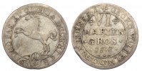 Braunschweig-Lüneburg-Celle 1/6 Taler Georg Wilhelm 1665-1705
