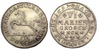 Braunschweig-Wolfenbüttel 1/6 Taler Rudolf August und Anton Ulrich 1685-1704