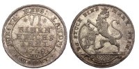 Hessen-Kassel 1/6 Taler Friedrich II. 1760-1785