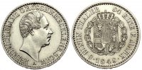 Mecklenburg-Schwerin 1/6 Taler Friedrich Franz II. 1842-1883 - Prachtexemplar!